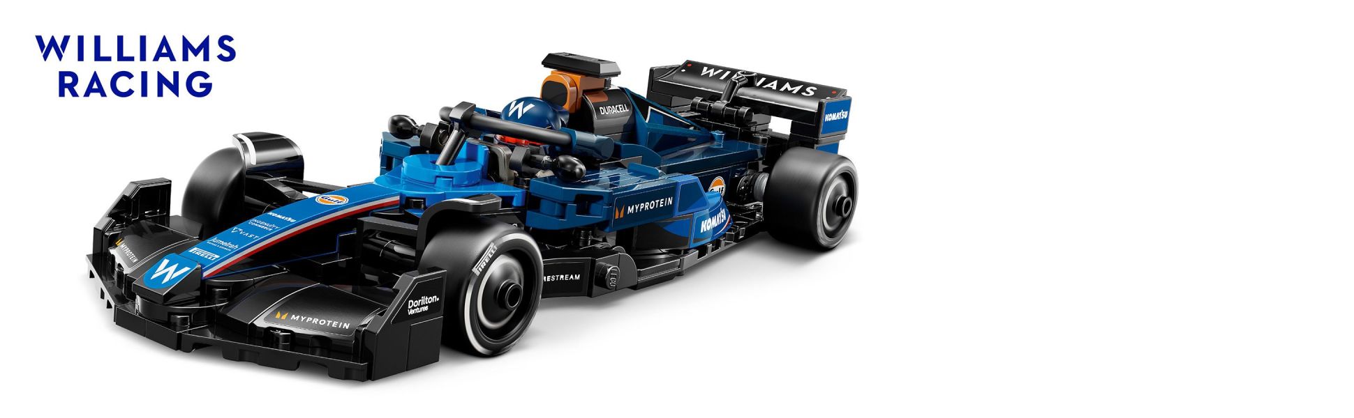 LEGO Speed Champions Williams Racing FW46 F1 Race Car Toy Building