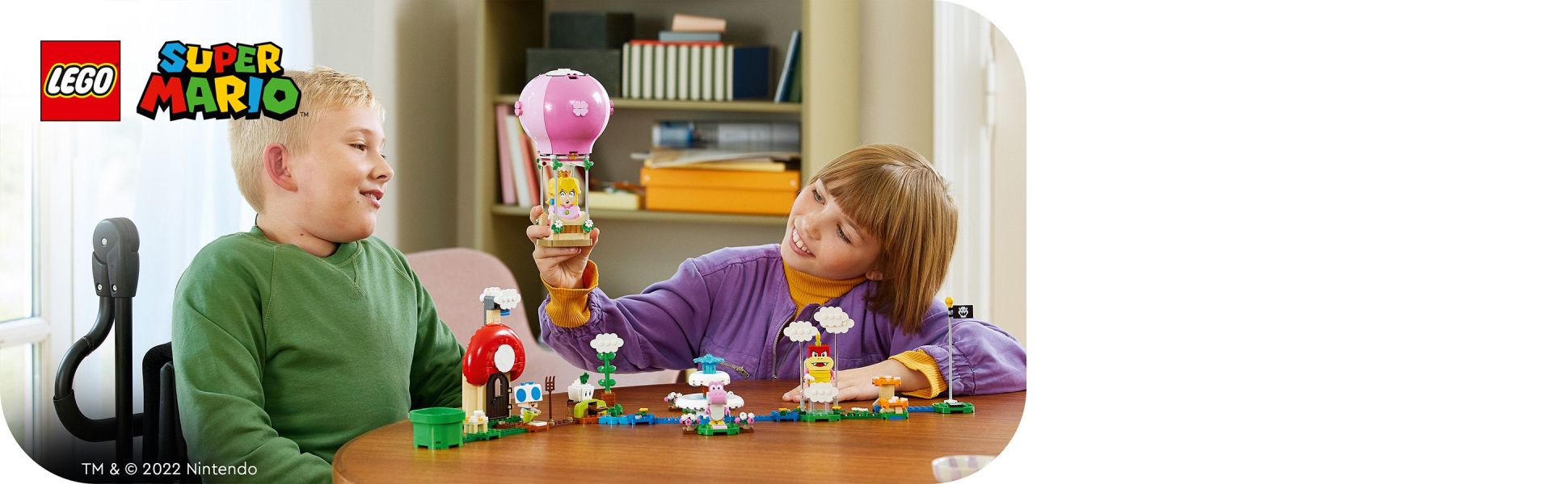 LEGO Super Mario Peach's Garden Adventure 71419 with Pom Pom