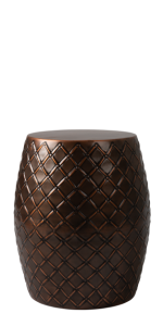 Balkene Home Braga Stool-Table- Container, Copper