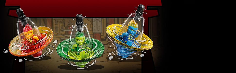 LEGO NINJAGO Lloyd's Spinjitzu Ninja Training 70689 Spinner
