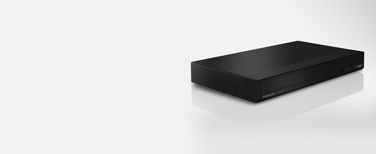 Panasonic 4K Ultra HD Audio DVD/CD/3D Blu Ray Player, DP UB154P K
