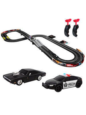 Scalextric fast and store furious race car set