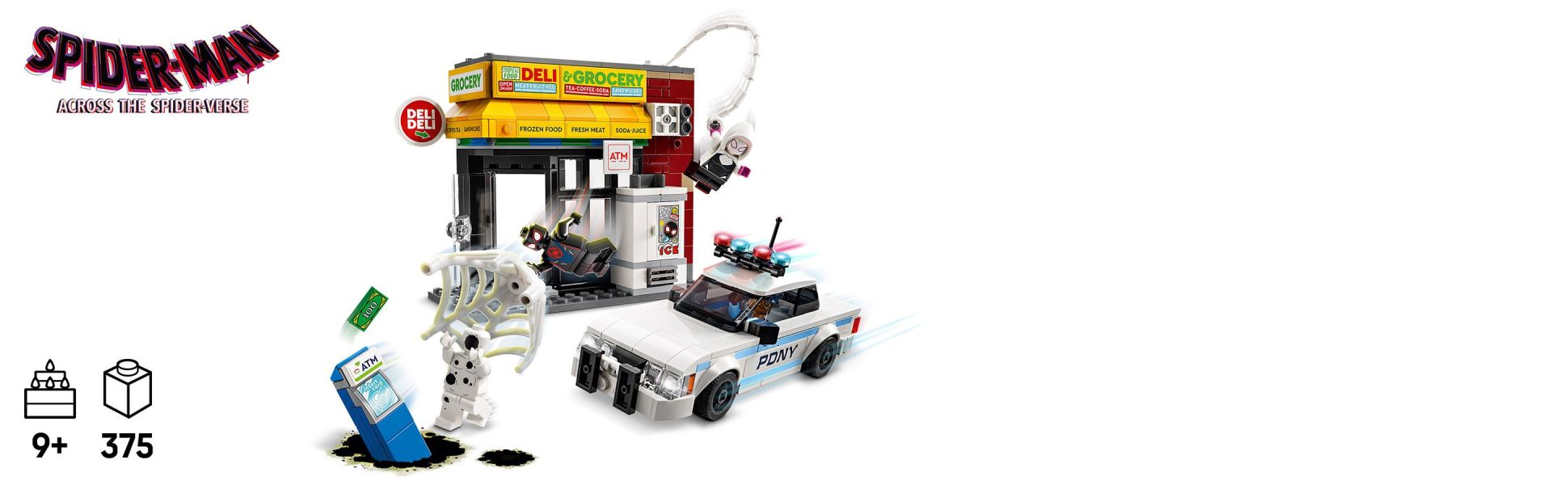 Kids trigger an explosion and embark on endless imaginative adventures when The Spot steals an ATM machine from the store.