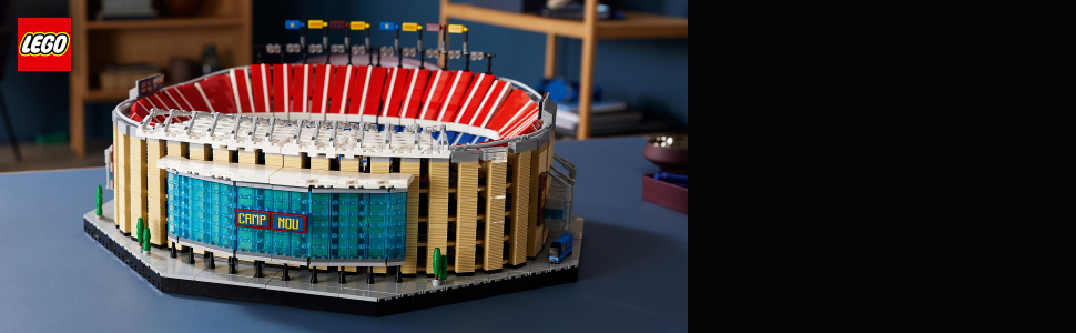 LEGO launches their Camp Nou set, only the second iconic stadium