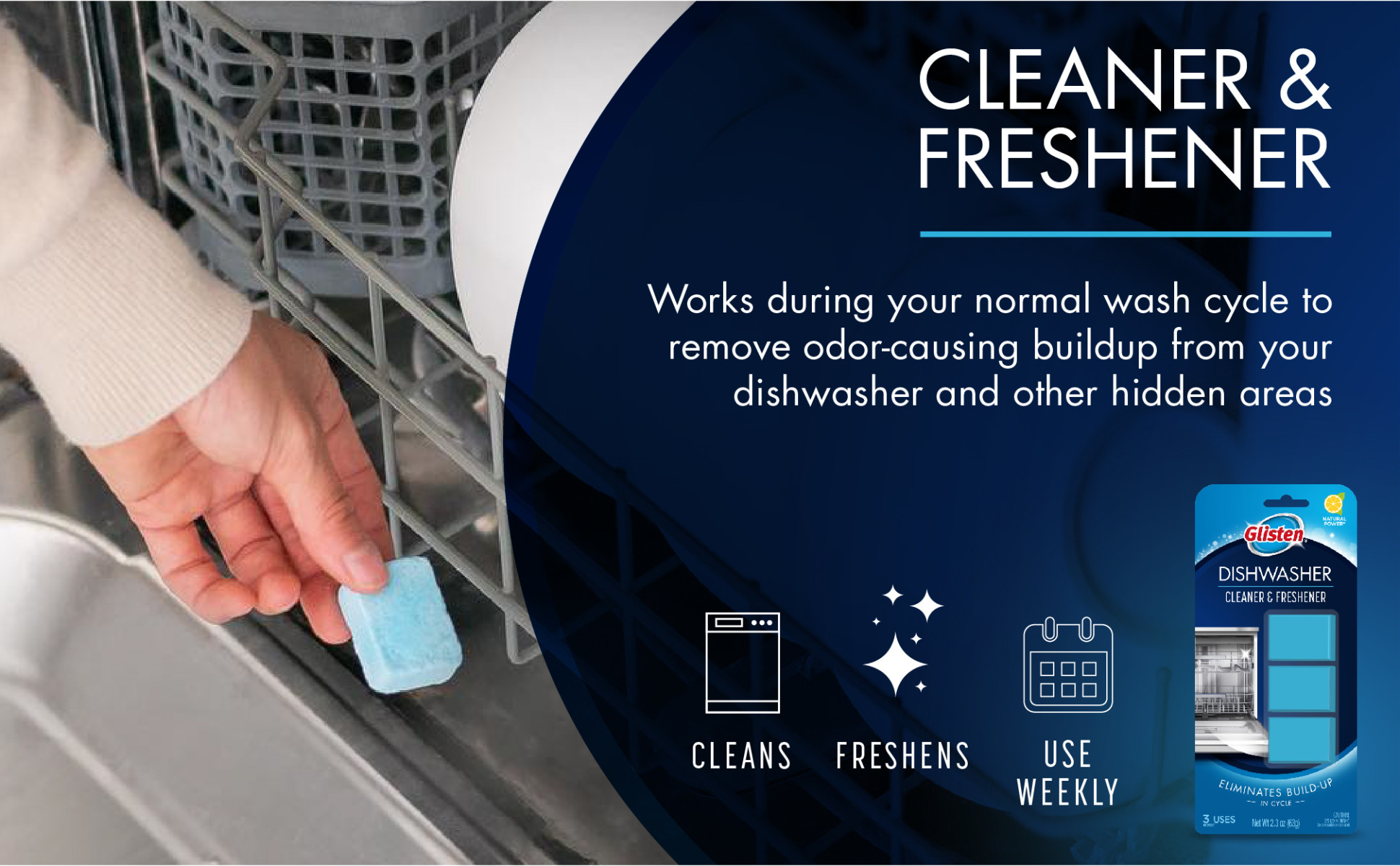 Glisten on Instagram: Glisten® Washing Machine Cleaner removes odors,  build-up and limescale. 💪Powerfully removes odor-causing residue and  abrasive mineral buildup that reduces your washer's cleaning effectiveness  and damages clothing! 👔👗 #Glisten