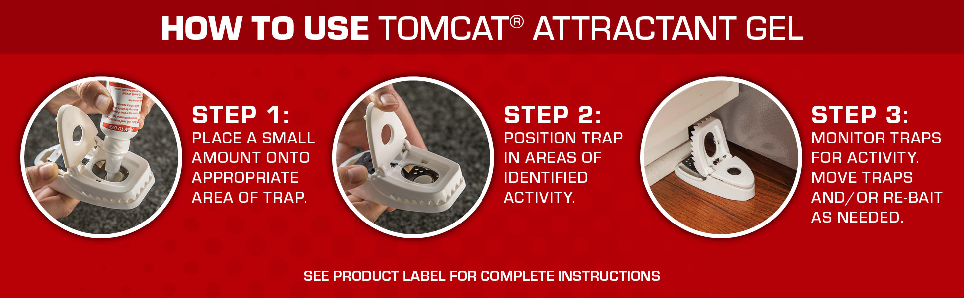 TOMCAT 1 Oz. Attractant Gel Rat & Mouse Trap - McCabe Do it Center