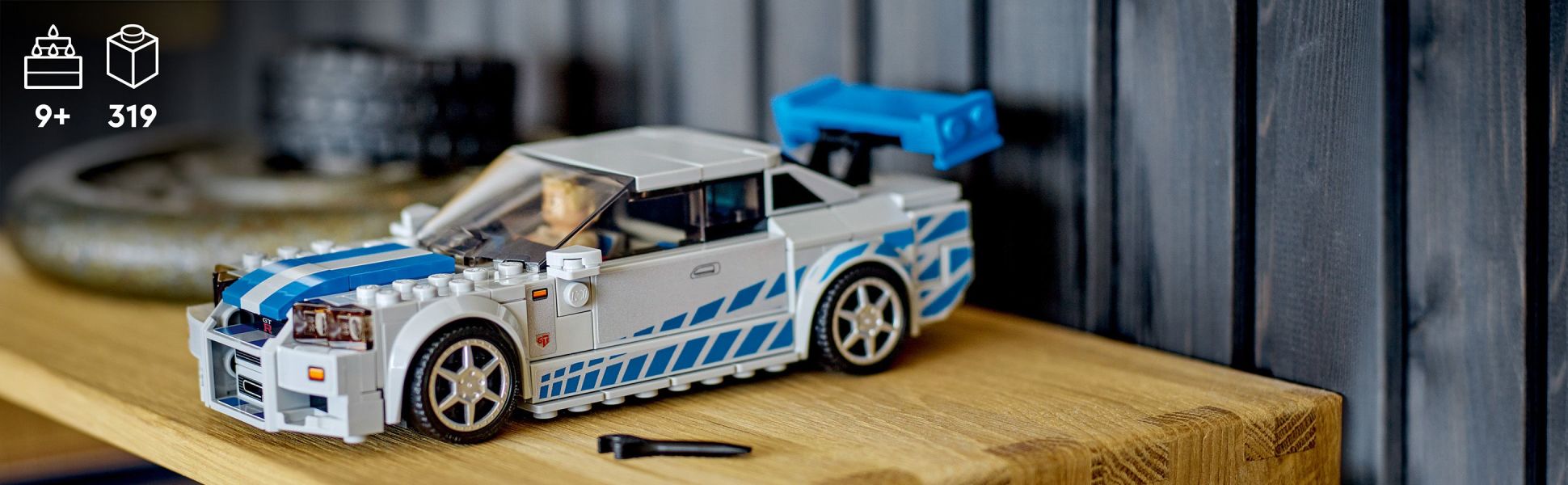 LEGO Speed Champion Wild Speed Nissan Skyline GT-R (R34) 76917