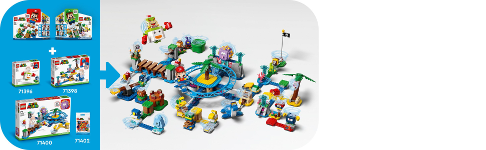 LEGO Interactive Super Mario Dorrie's Beachfront Expansion