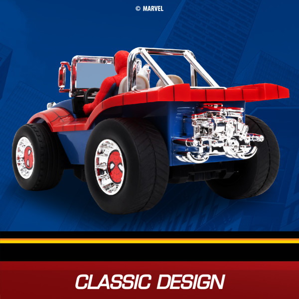Marvel Comics 1:24 Spidey Spiderman Buggy RC Race Vehicle
