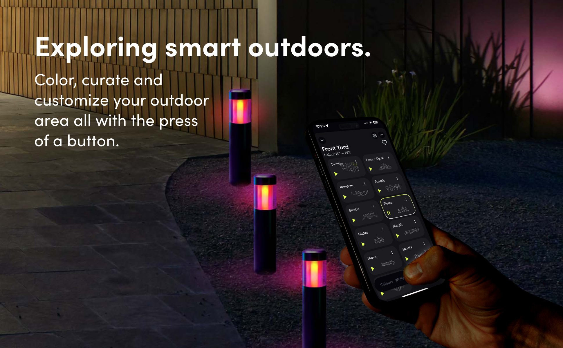 LIFX Low Voltage Black RGB Integrated LED Smart Wi-Fi Round