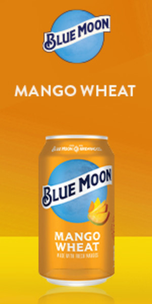 Blue Moon Mango Wheat Ale Fruity Craft Beer