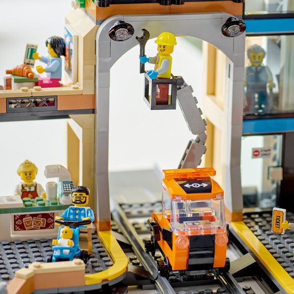 Hop aboard and raise the cherry picker for high-level repairs.