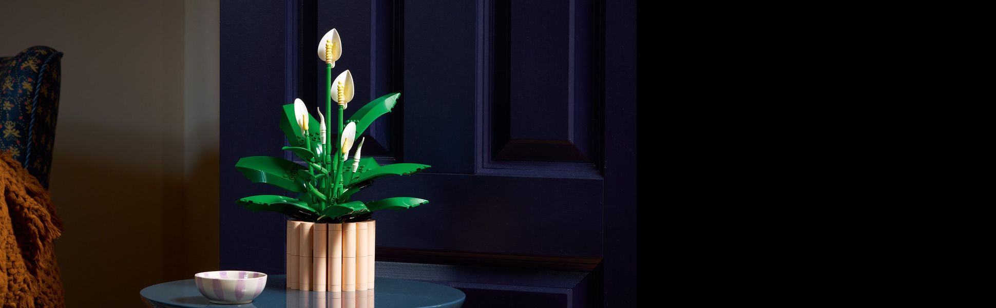 This LEGO set blooms with lifelike details and becomes gorgeous floral decor once completed.