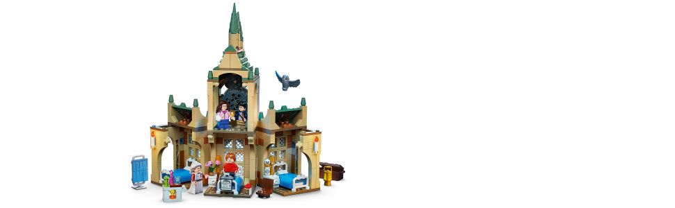 LEGO Harry Potter Hogwarts Hospital Wing 76398 Building Kit (510