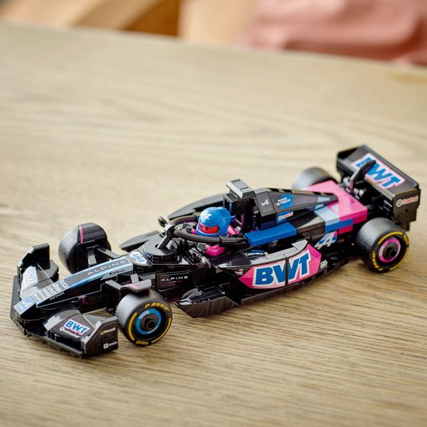 LEGO Speed Champions BWT Alpine F1 Team A524 Race Car Toy Building