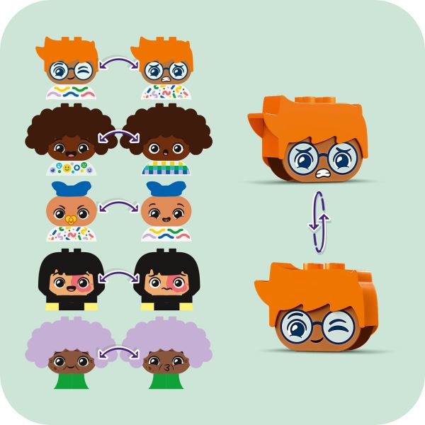 Lots of expressions to help preschoolers explore emotions.