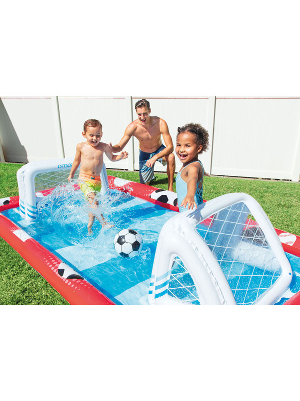 INDEX -  INTEX アクション　プール 57147NP INTEX Action Sports Inflatable Play Center with Slide