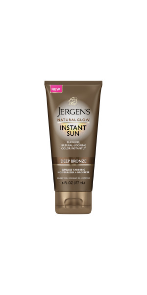 Jergens Natural Glow Self Tanning Moisturizer Bronzer Deep Bronze
