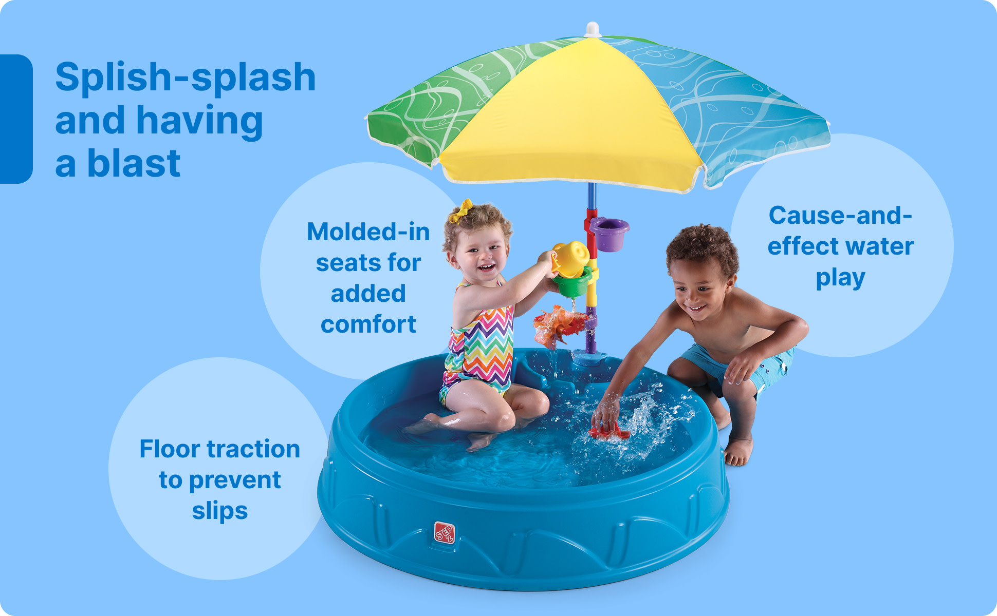 Step2 Play & Shade Pool for purchases Toddlers