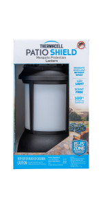 ThermaCELL Patio Shield Lantern Dark Bronze