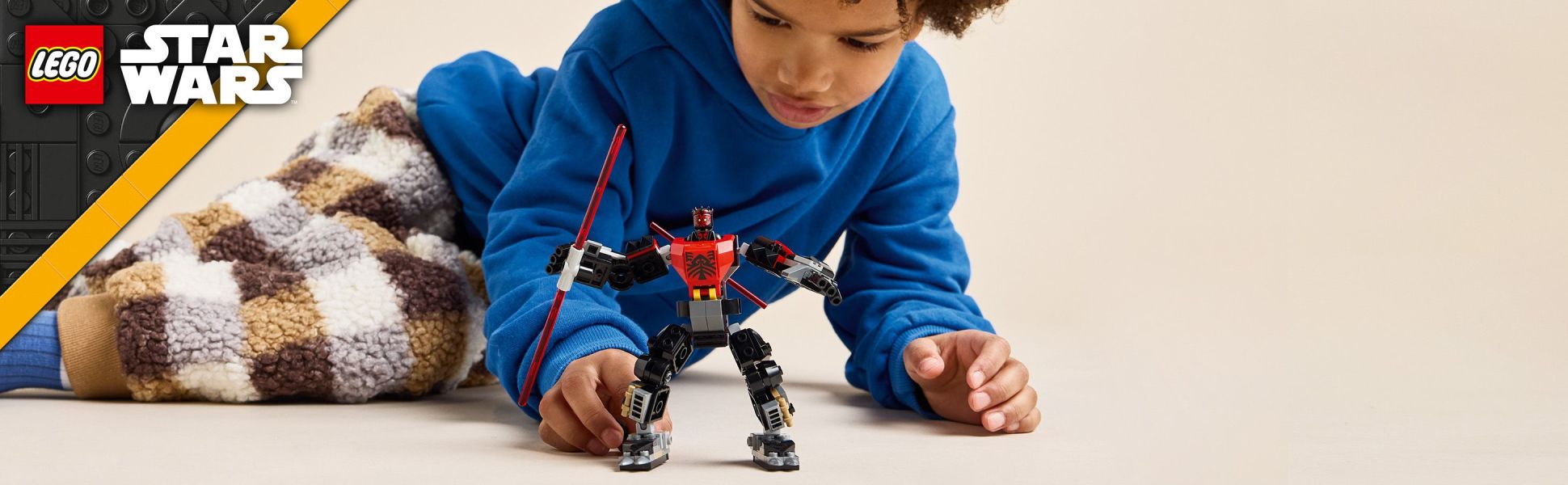 Have fun exploring the dark side of the LEGO Star Wars galaxy with this fantasy building toy for kids.