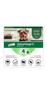 K9 Advantix II Vet Recommended Flea Tick Mosquito Treatment Prevention for Small Dogs Count of 6 Petco