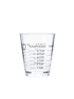 Kitchen Craft Glass Measuring Cup - ml, Grams, Cups, Shots, fl oz