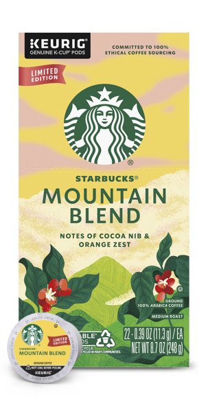 Starbucks Mountain Blend K-Cup Coffee