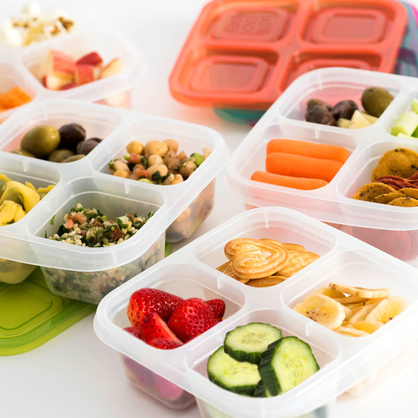 WHSNDL 4-Compartment Bento Snack Boxes Reusable Meal Prep Containers  BPA-Free Food Containers for Ki…See more WHSNDL 4-Compartment Bento Snack  Boxes