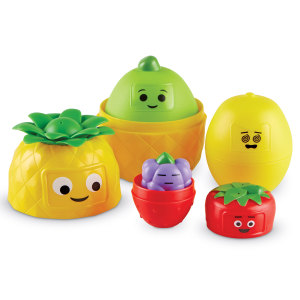 Learning Resources Big Feelings Nesting Fruit Friends - 9 Pieces