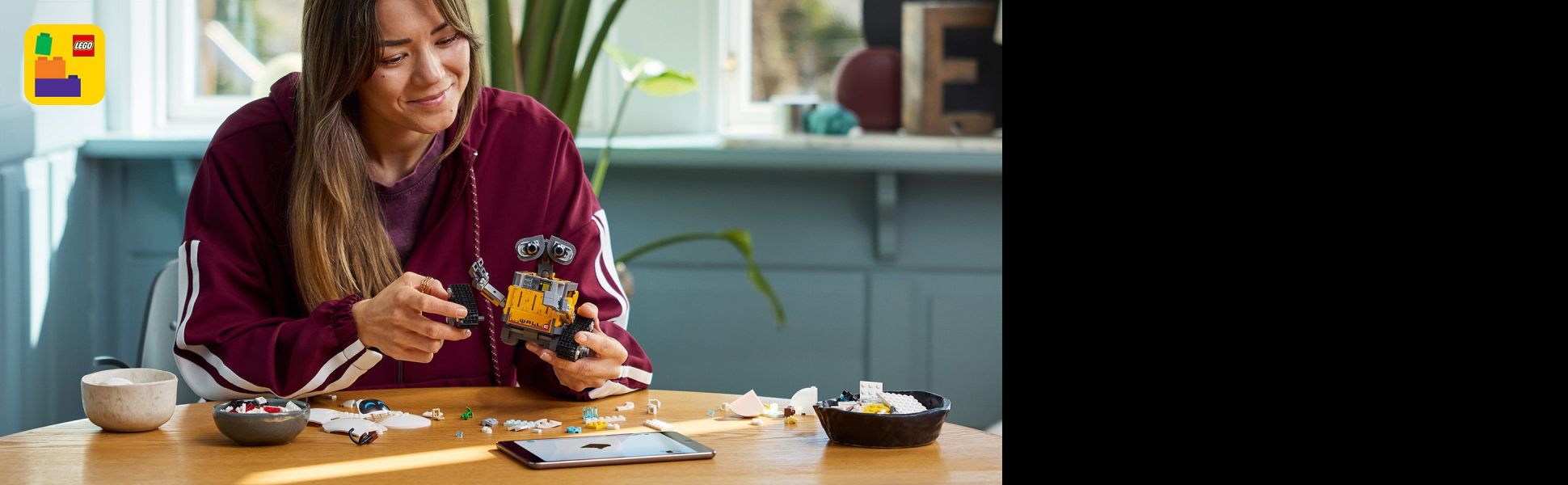Build Together in the LEGO Builder app lets friends and family share the creative fun with 4 iconic Disney and Pixar characters.