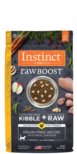 Instinct Original Kitten Grain Free Recipe with Real Chicken Natural Dry Cat Food 4.5 lbs. Petco