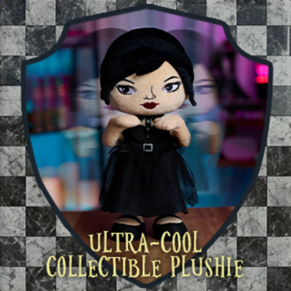 Muñeca De Peluche De Miércoles Addams Con 3 Trajes De Disfra | Cuotas