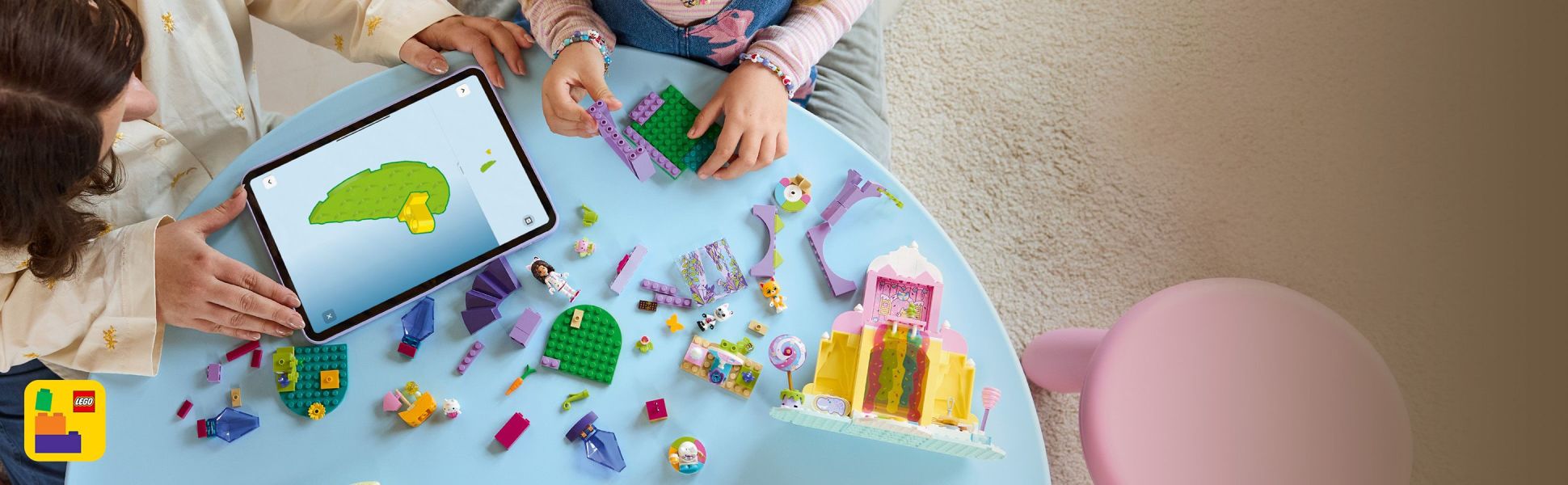Builders can zoom in, rotate sets in 3D and track their progress using the fun, intuitive LEGO Builder app.
