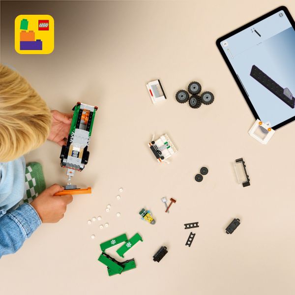 Add to the fun with the LEGO Builder app.