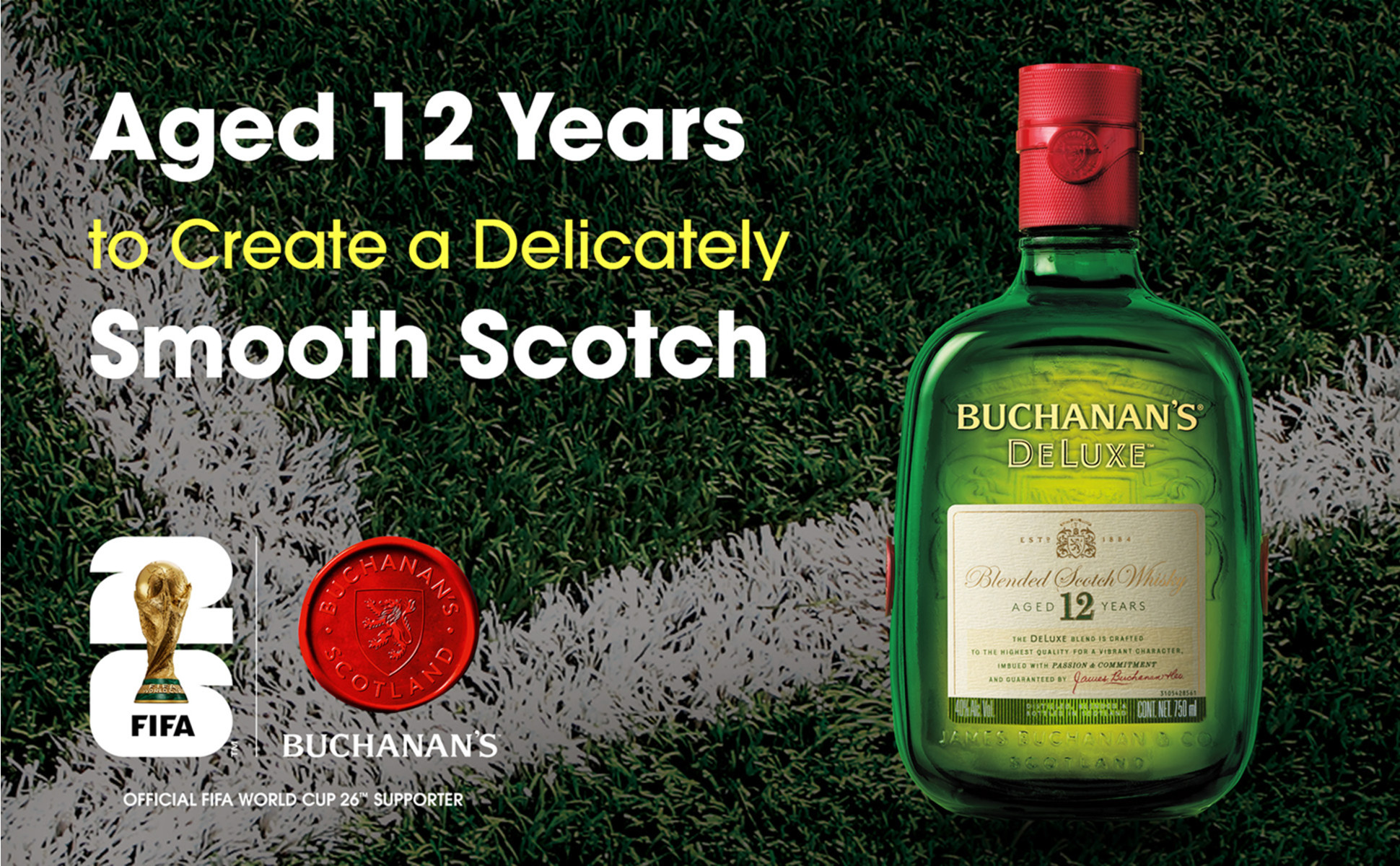 Buchanan's, DeLuxe Blended Scotch Whisky, 12 Years, 750 mL