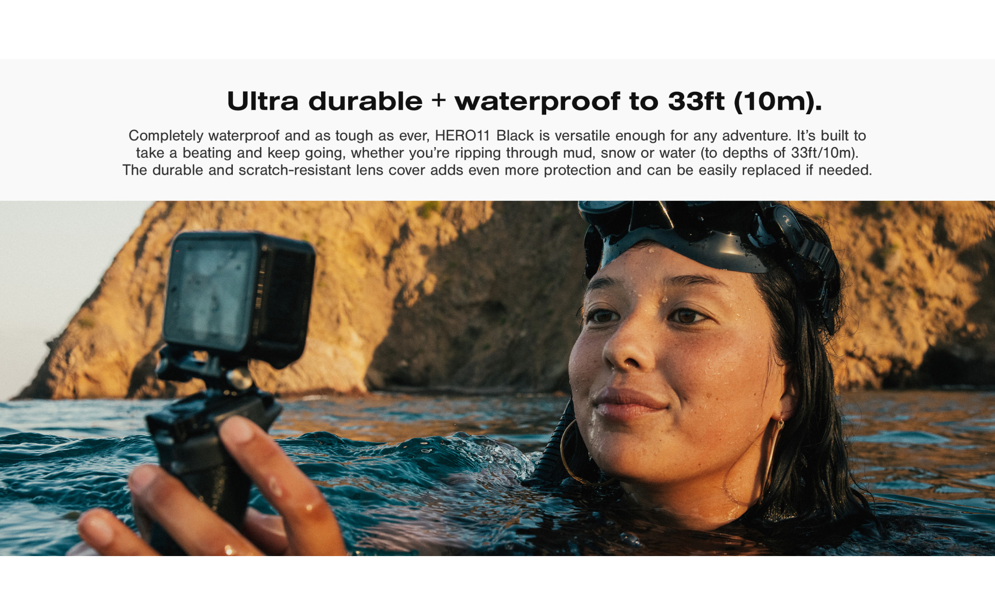  GoPro HERO11 (Hero 11) Black - Waterproof Action Camera with  5.3K Ultra HD Video, 27MP Photos, 1/1.9 Image Sensor, Live Streaming,  Webcam + 50 Piece Bundle with 64GB SD Card, 2 Extra Batteries : Electronics