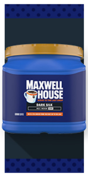 Maxwell House Dark Silk Ground Coffee