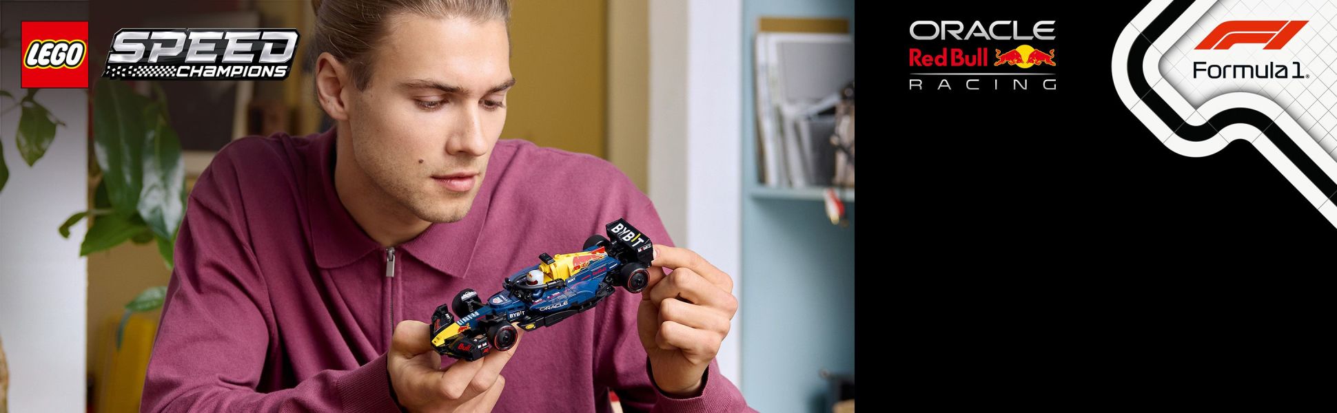 Formula 1 fans can build their own Oracle Red Bull Racing RB20 F1 Race Car with this Speed Champions building set for adults.