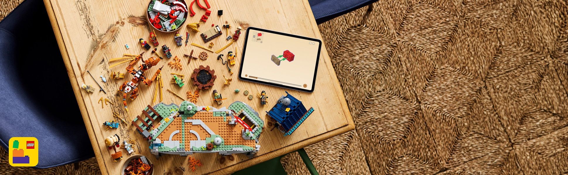 Builders can zoom in, rotate sets in 3D and track their progress using the fun, intuitive LEGO Builder app.
