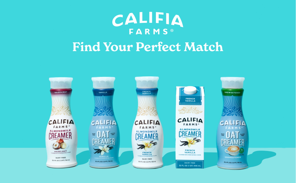 Califia Farms Caramel Crème Iced Café Mixer Iced Coffee Creamer