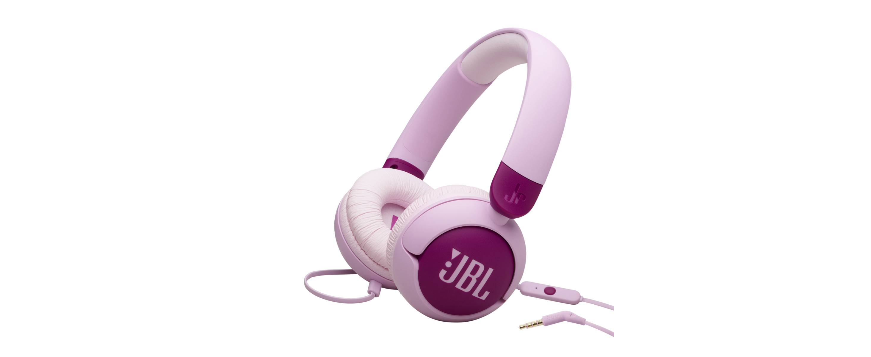 JBL Junior 470NC, Kindvriendelijke Draadloze On-Ear Bluetooth Hoofdtelefoon met Ingebouwde Microfoon, 50 uur afspeeltijd, JBL Safe Sound, Laag Volume, Gemakkelijke Bediening en Stickerset, in Blauw