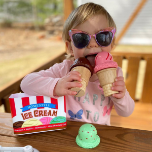 Melissa & Doug® Scoop & Stack Ice Cream Cone Playset, 1 ct - Pay