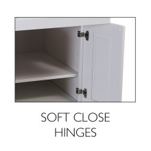 Design House 569152 Brookings Fully Shaker Wall 33x12x12 Espresso Assembled Kitchen Cabinets