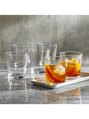 Libbey Bar Essentials Double Old Fashioned Glasses, 12-ounce, Set