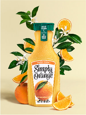 Simply Orange Pulp Free Orange Juice 52 Oz Pack Of 2 Bottles - Office Depot