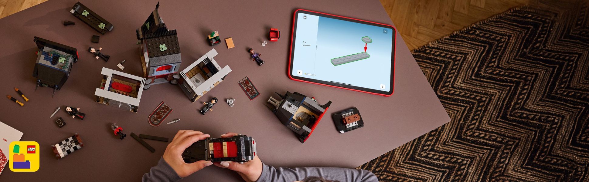 Builders can zoom in, rotate sets in 3D and track their progress using the fun, intuitive LEGO Builder app.