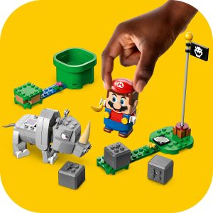 LEGO Super Mario Rambi the Rhino Expansion Set 71420 (Retiring Soon) by LEGO  Systems Inc