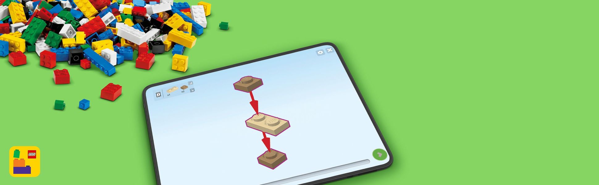 Builders can zoom in, rotate sets in 3D and track progress using the fun, intuitive LEGO Builder app.