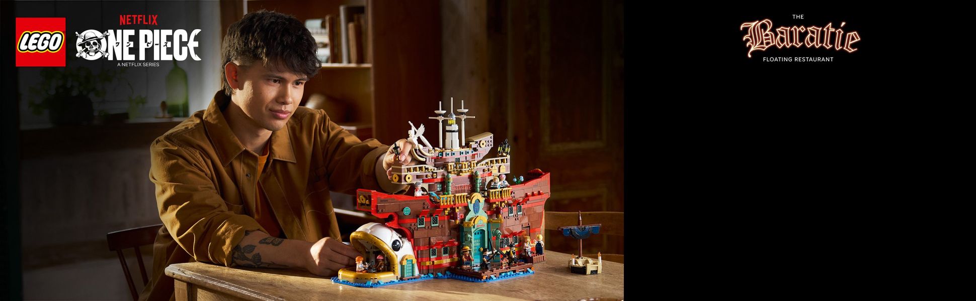 This impressive re-creation of the iconic scene of many ONE PIECE adventures is designed with adult fans in mind.